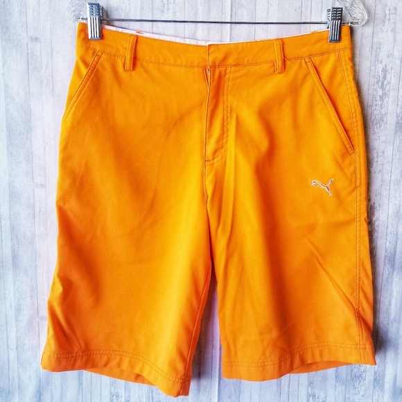 Puma Lifestyle Orange Shorts
